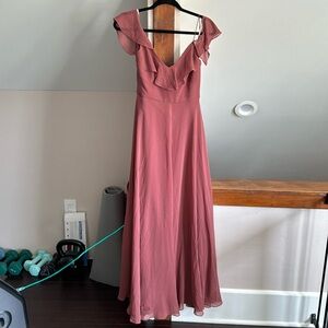 Jenny Yoo pink dress, size 4